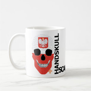 HANDSKULL Polen Klassische Tasse O4