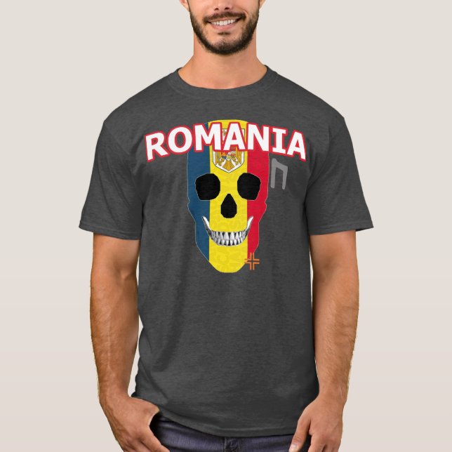 HANDSKULL Rumänien T - Shirt B2 (Vorderseite)