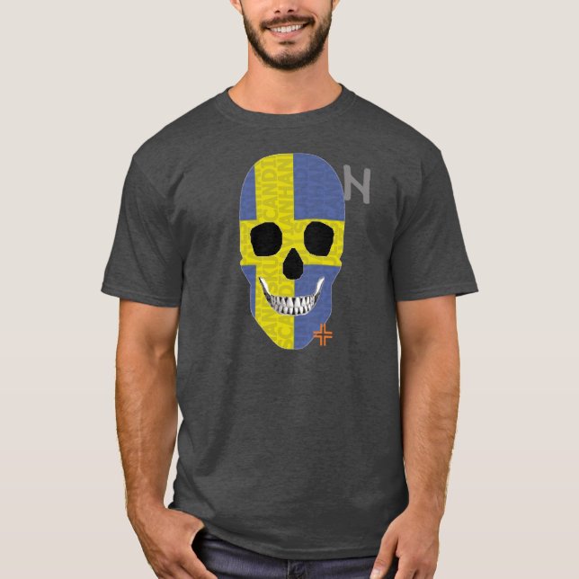 HANDSKULL Schweden T - Shirt B2 (Vorderseite)