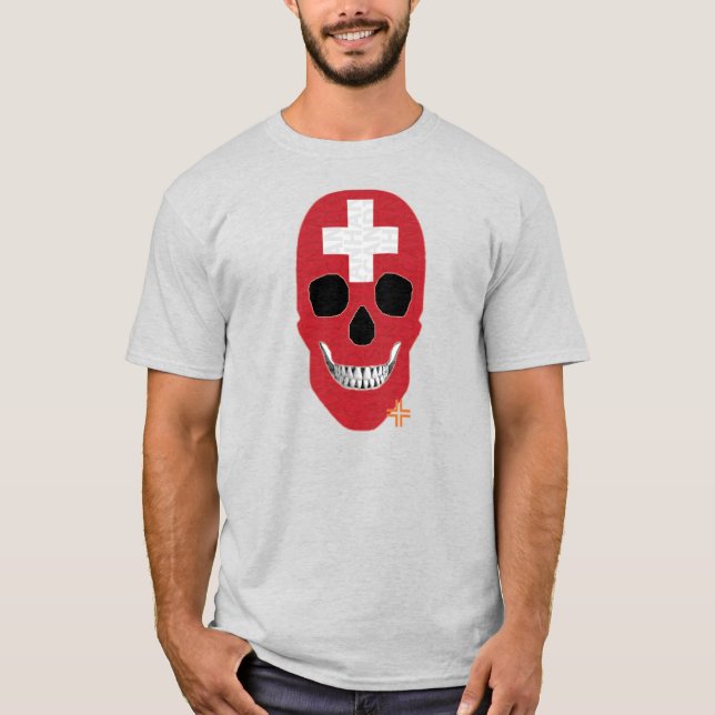 HANDSKULL Schweiz T - Shirt B2 (Vorderseite)