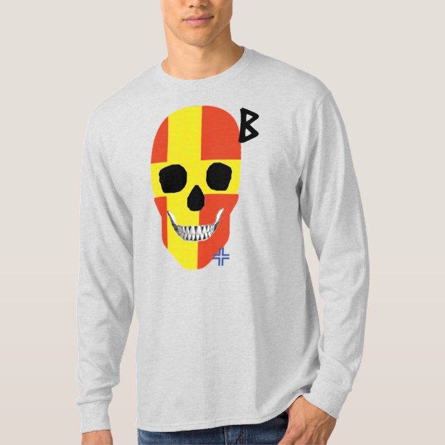 HANDSKULL Skåne Long Sleeve T - Shirt B2 (Vorderseite)