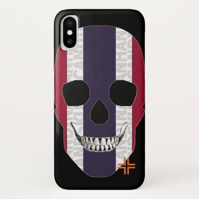 HANDSKULL Thailand Gehäuse iPhone X B2 Case-Mate iPhone Hülle (Rückseite)