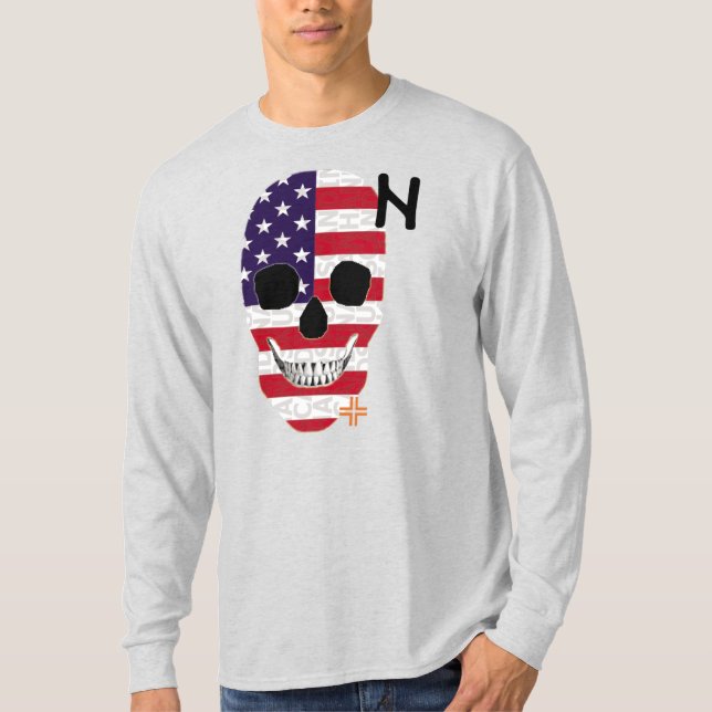 HANDSKULL USA Long Sleeve T - Shirt B2 (Vorderseite)