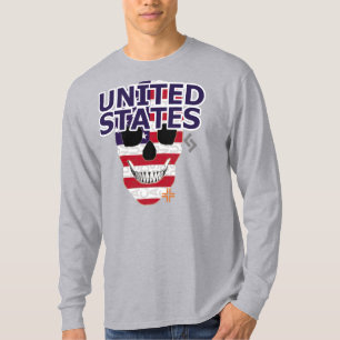 HANDSKULL USA Long Sleeve T - Shirt B2