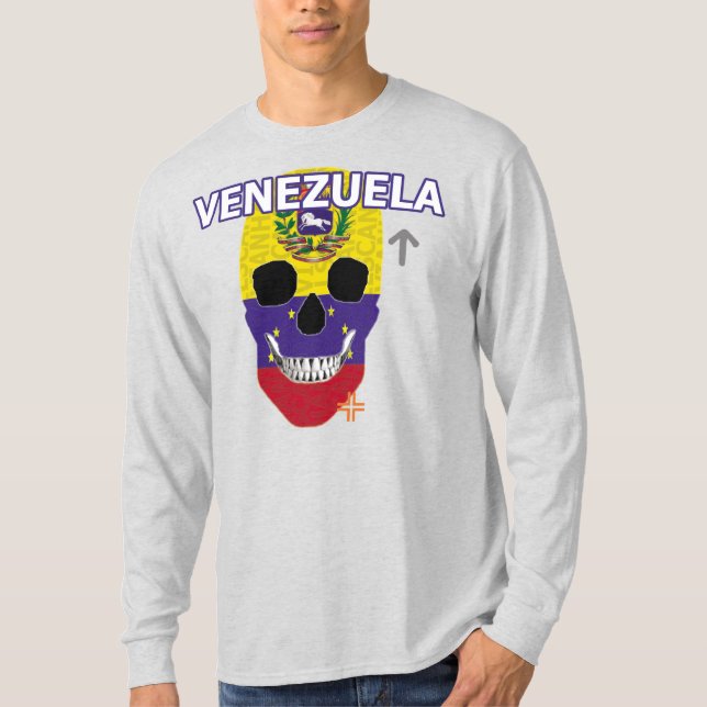 HANDSKULL Venezuela Long Sleeve T - Shirt B2 (Vorderseite)