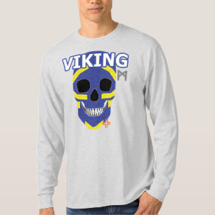 HANDSKULL Viking Long Sleeve T - Shirt B2