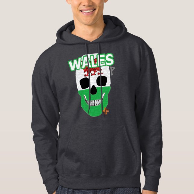 HANDSKULL Wales Hooded Sweatshirt B2 (Vorderseite)