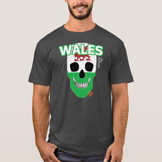 HANDSKULL Wales T - Shirt Basic B2 (Vorderseite)