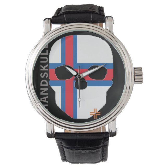 Handskull Watch Faroinseln / Sport Watch Armbanduhr (Vorderseite)