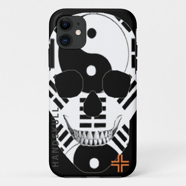 HANDSKULL Yin Yang - iPhone 5/5S starkes Xtreme Case-Mate iPhone Hülle (Rückseite)