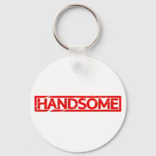 Handsome Briefmarke Schlüsselanhänger
