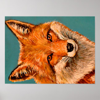 Handsome Fuchs Poster