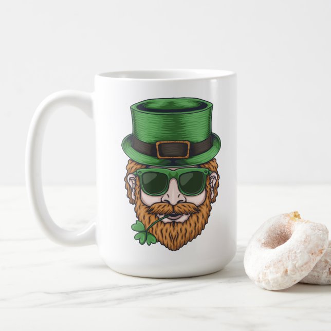 Handsome Irish Lad Kaffeetasse (Mit Donut)