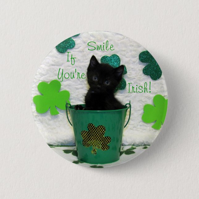 Handsome Jack's St. Patrick's Day Button (Vorderseite)