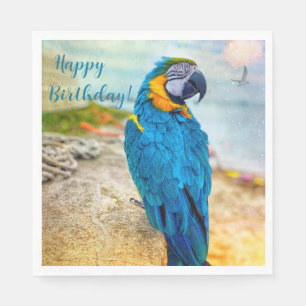 Handsome Macaw Serviette