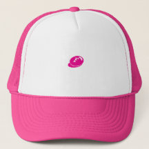 Handsome Niedlich Fashion "F" Letter Hot Pink Text