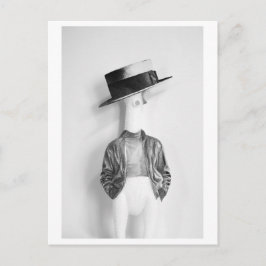 Handsome rubber chicken - Elle Capone Postkarte