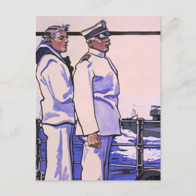 Handsome Sailors, Art. Postkarte (Vorderseite)