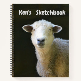 Handsome Sheep Sketchbook Notizbuch
