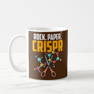 Handspiel Rock Paper Scissors CRISPR Gene Editing Kaffeetasse