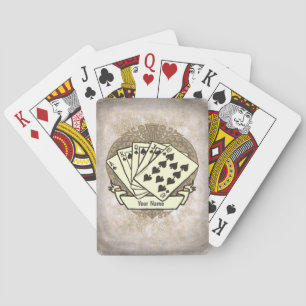 Handspielkarten für Poker Spielkarten