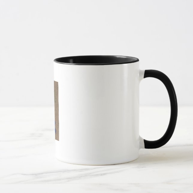 Handstickertrauben Tasse (Rechts)