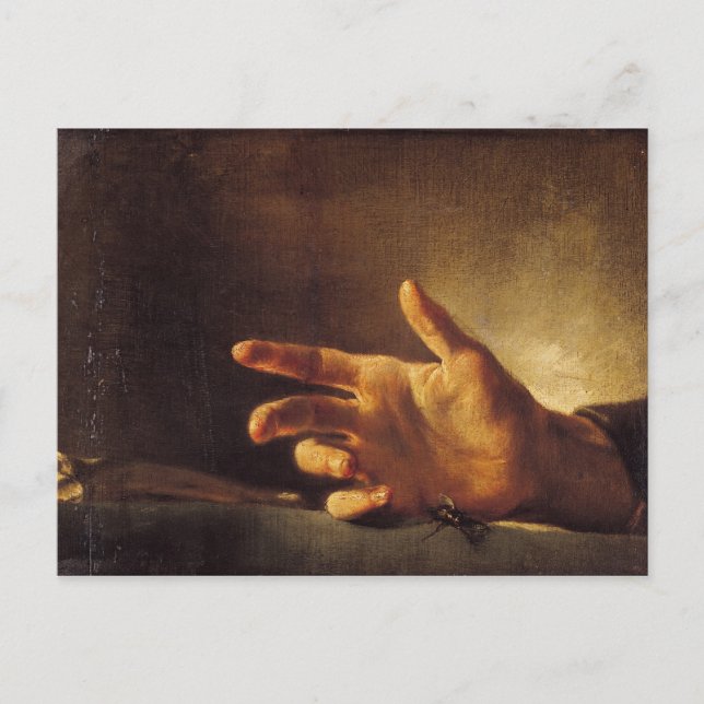 Handstudium Postkarte (Vorderseite)