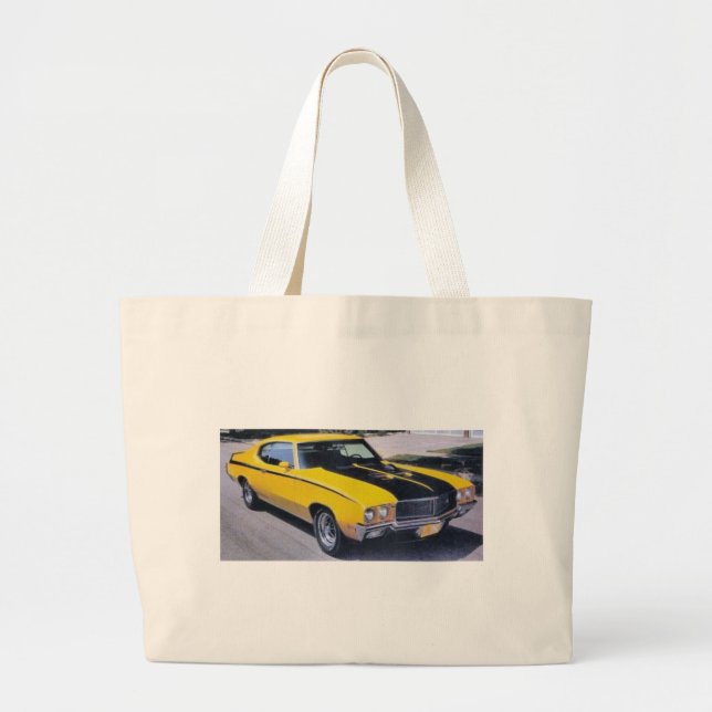 Handtasche 1970 Buicks GSx Jumbo Stoffbeutel (Vorne)