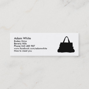Handtasche Mini Visitenkarte