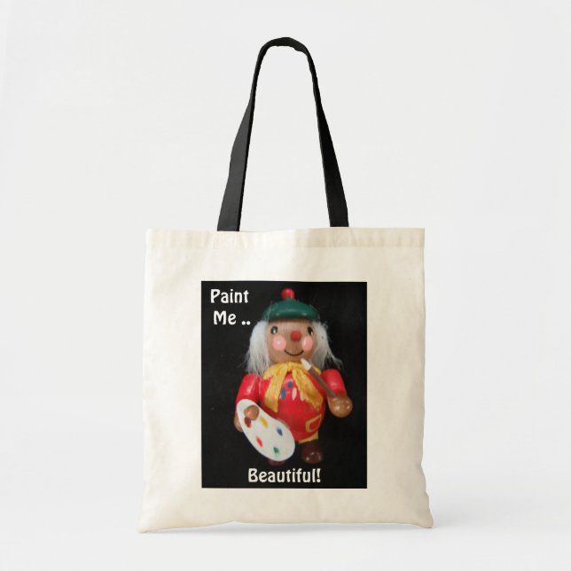 Handtasche mit Künstlerin Tragetasche (Vorne)