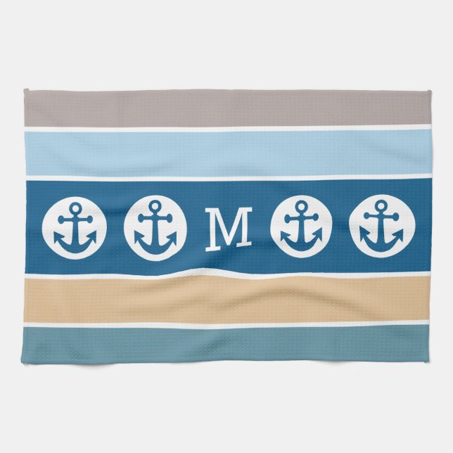 Handtuch aus Nautic Stripes (Horizontal)