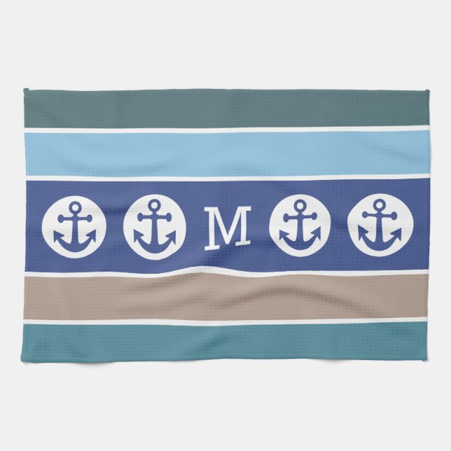 Handtuch aus Nautic Stripes (Horizontal)