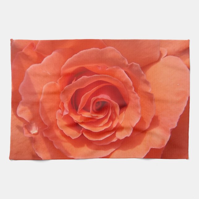 Handtuch aus Rose (Horizontal)