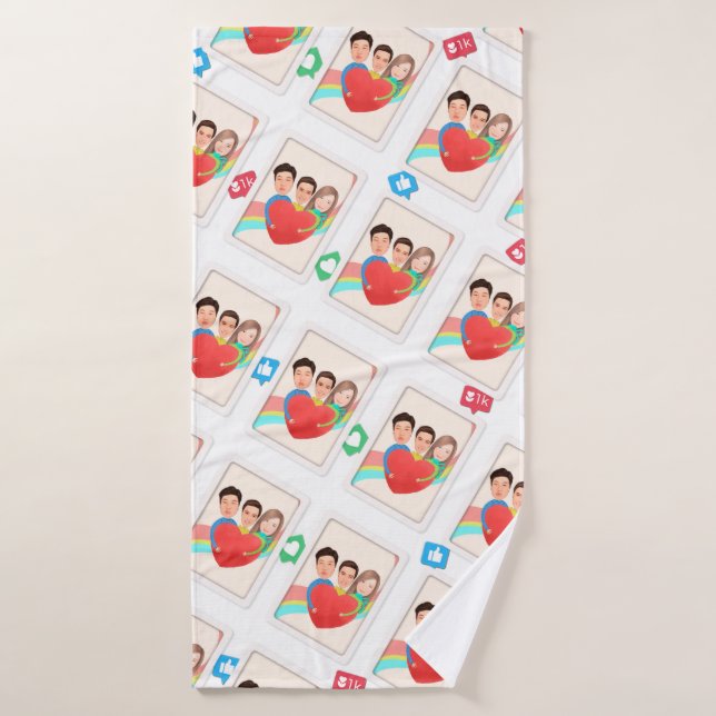 Handtuch Badehandtuch (Badehandtuch)