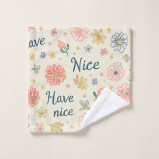 Handtuch, das Glück gibt Badhandtuch Set