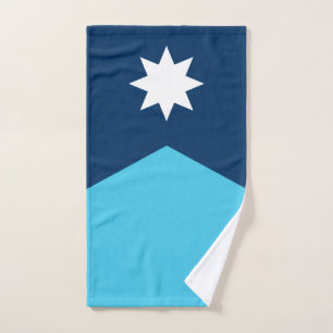 Handtuch der Staatsflagge von Minnesota