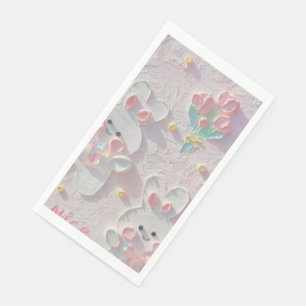 Handtuch Elegance: Eine Touch der Gastfreundschaft Serviette