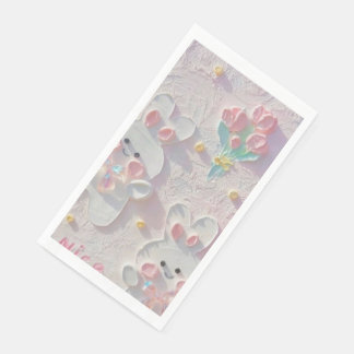 Handtuch Elegance: Eine Touch der Gastfreundschaft Serviette