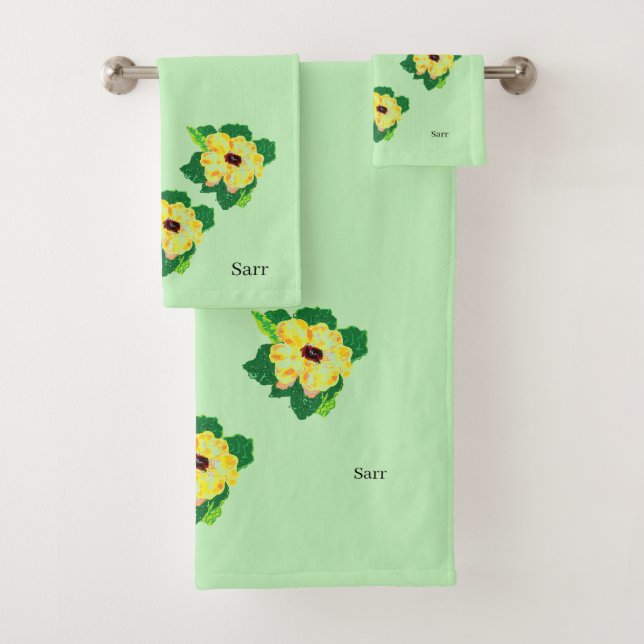 Handtuch: Frühjahr Badhandtuch Set (Insitu)