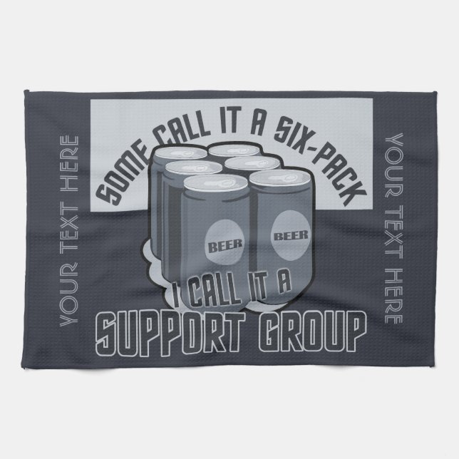 Handtuch für Beer Six Pack (Horizontal)