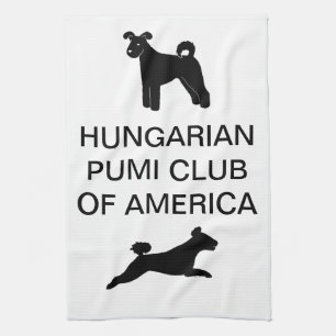 Handtuch gerade für Sie oder Ihr Pumi