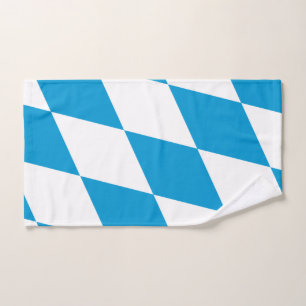 Handtuch mit der Flagge Bayerns, Deutschland
