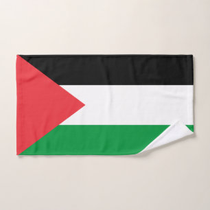 Handtuch mit der Flagge Palästinas