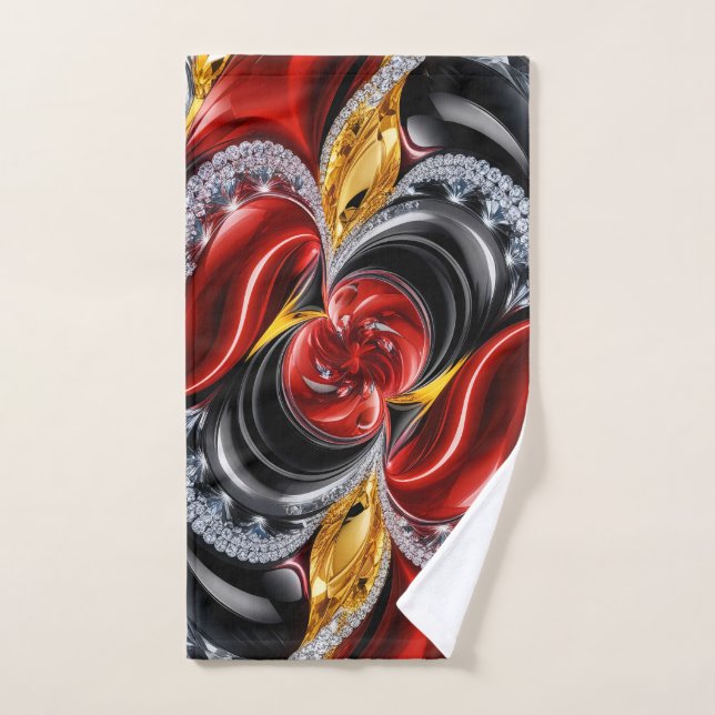 Handtuch mit Deutschland Farben (Handtuch)