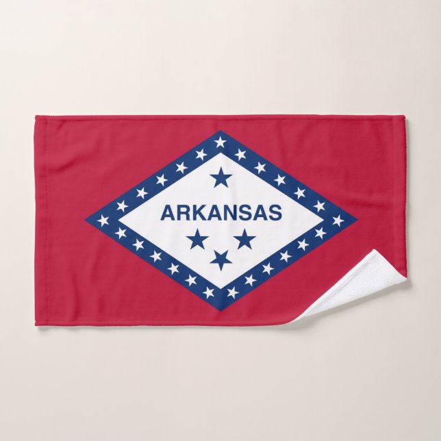 Handtuch mit Flag Arkansas Staat, USA (Handtuch)