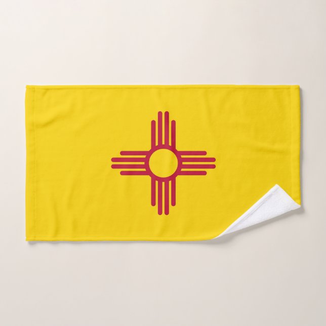 Handtuch mit Flag New Mexico Staat, USA (Handtuch)