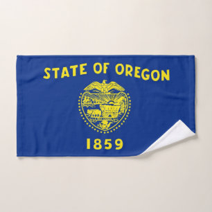 Handtuch mit Flag Oregon Staat, USA