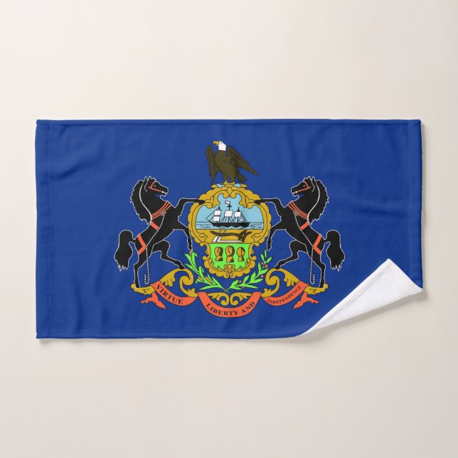 Handtuch mit Flag Pennsylvania Staat, USA (Handtuch)