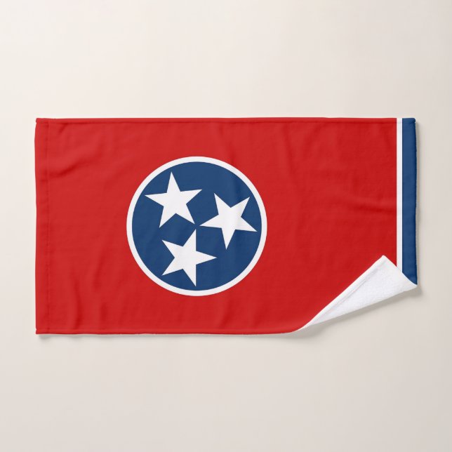 Handtuch mit Flag Tennessee Staat, USA (Handtuch)