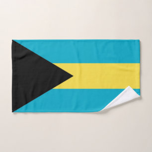 Handtuch mit Flagge von Bahamas